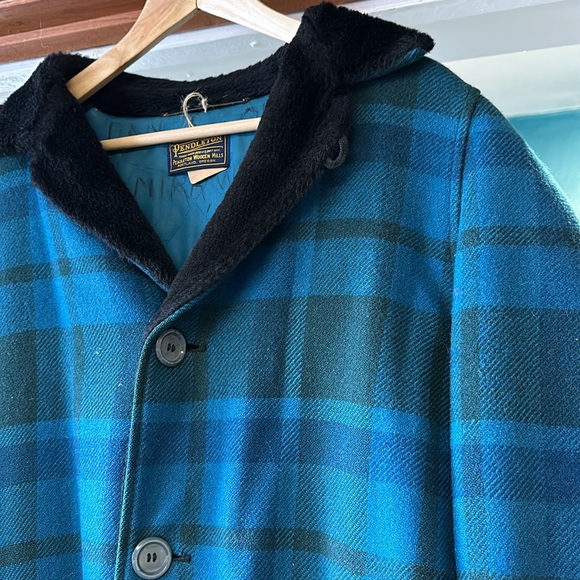Vintage Pendleton plaid wool coat - Picture 2 of 6